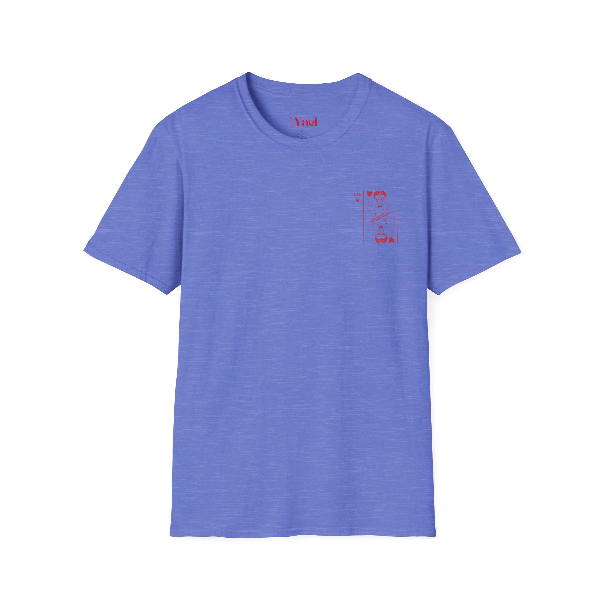 Queen of Hearts Playing Card T‑Shirt — Red Vintage Card Graphic – Image 20