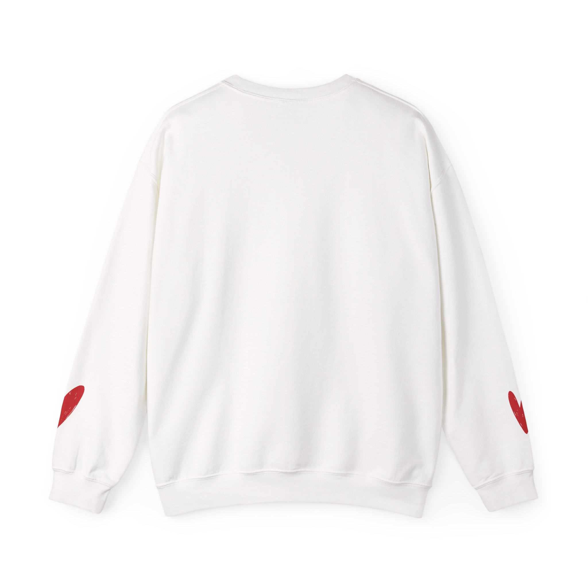 R.I.P. Twenties Crewneck Sweatshirt — Heart Elbow Patch Retro Pullover – Image 2