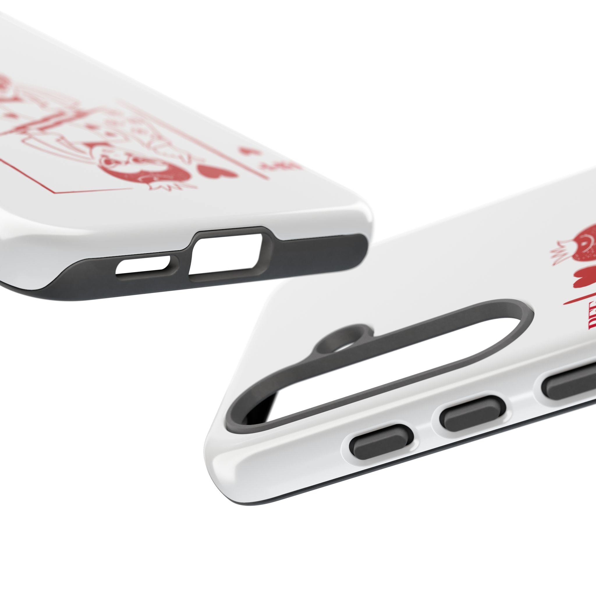 Queen of Hearts Playing Card Phone Case — BFF Red Illustration – Image 149