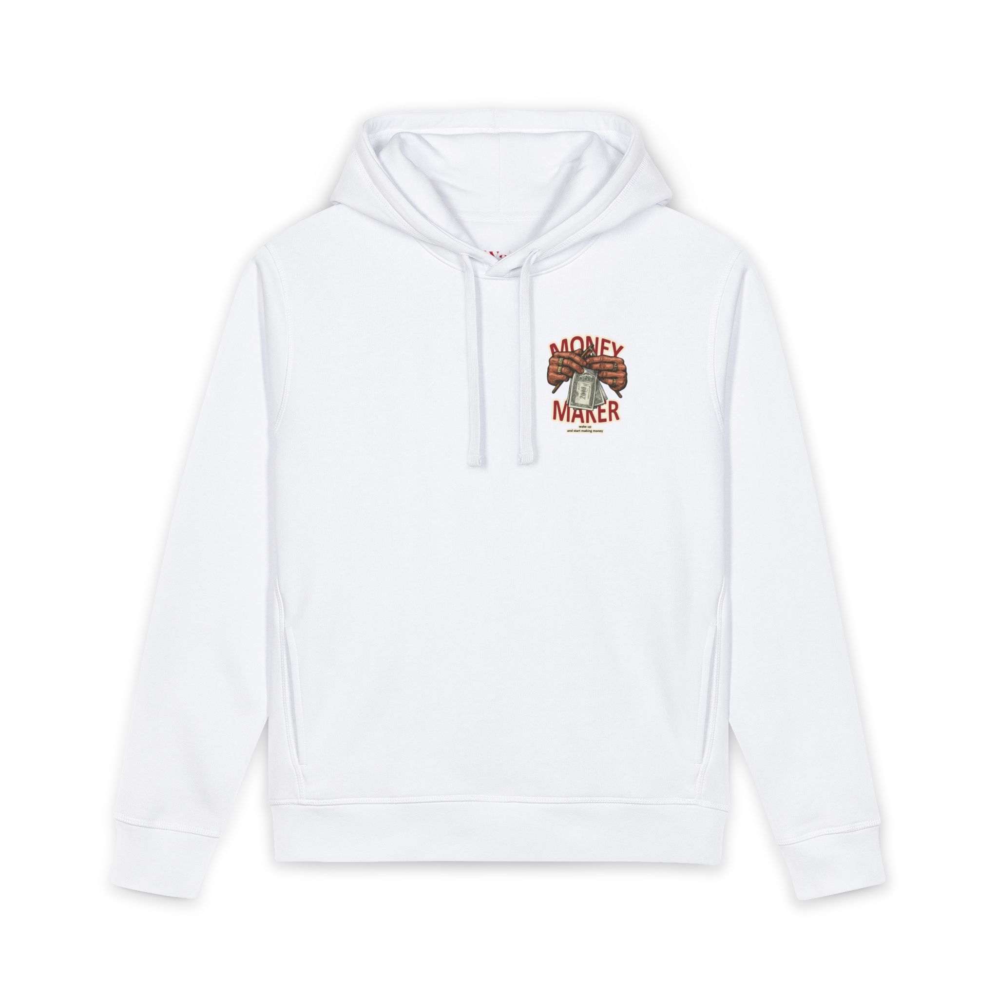 Money Maker Hoodie — Graphic Cash Hands Streetwear Pullover – Image 4