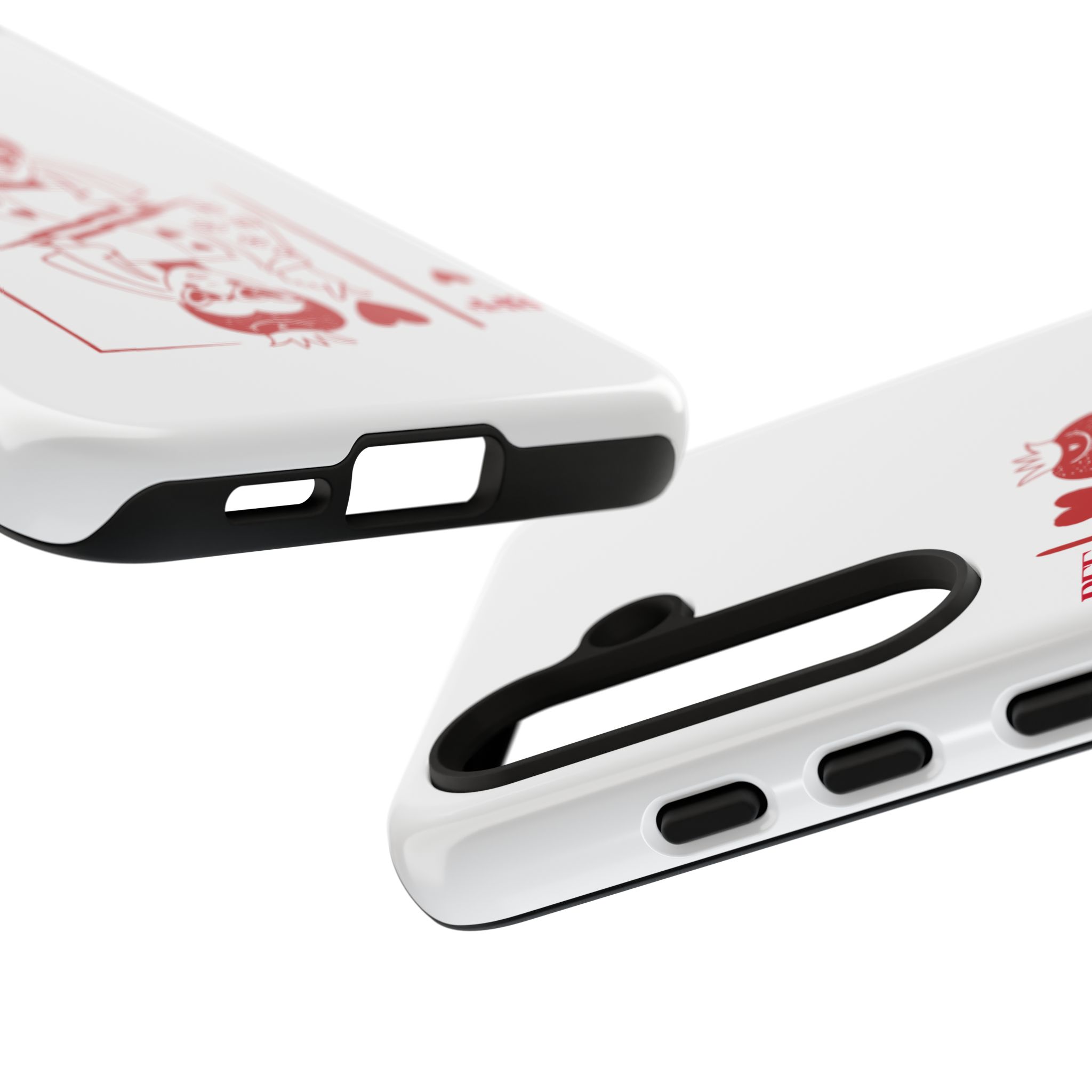Queen of Hearts Playing Card Phone Case — BFF Red Illustration – Image 113