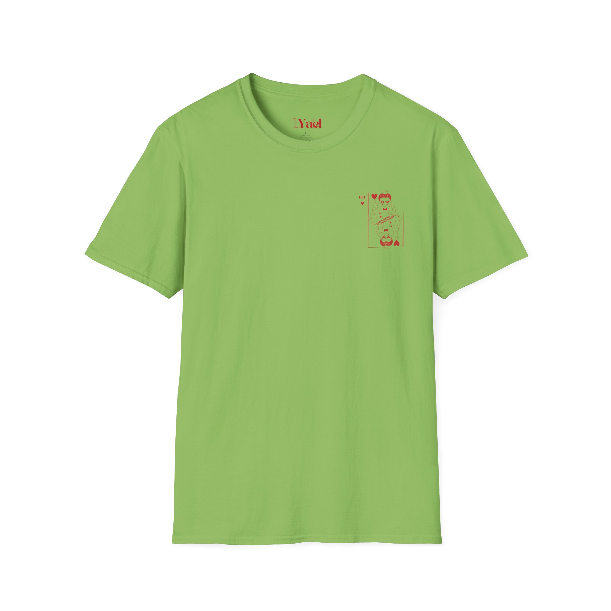 Queen of Hearts Playing Card T‑Shirt — Red Vintage Card Graphic – Image 36