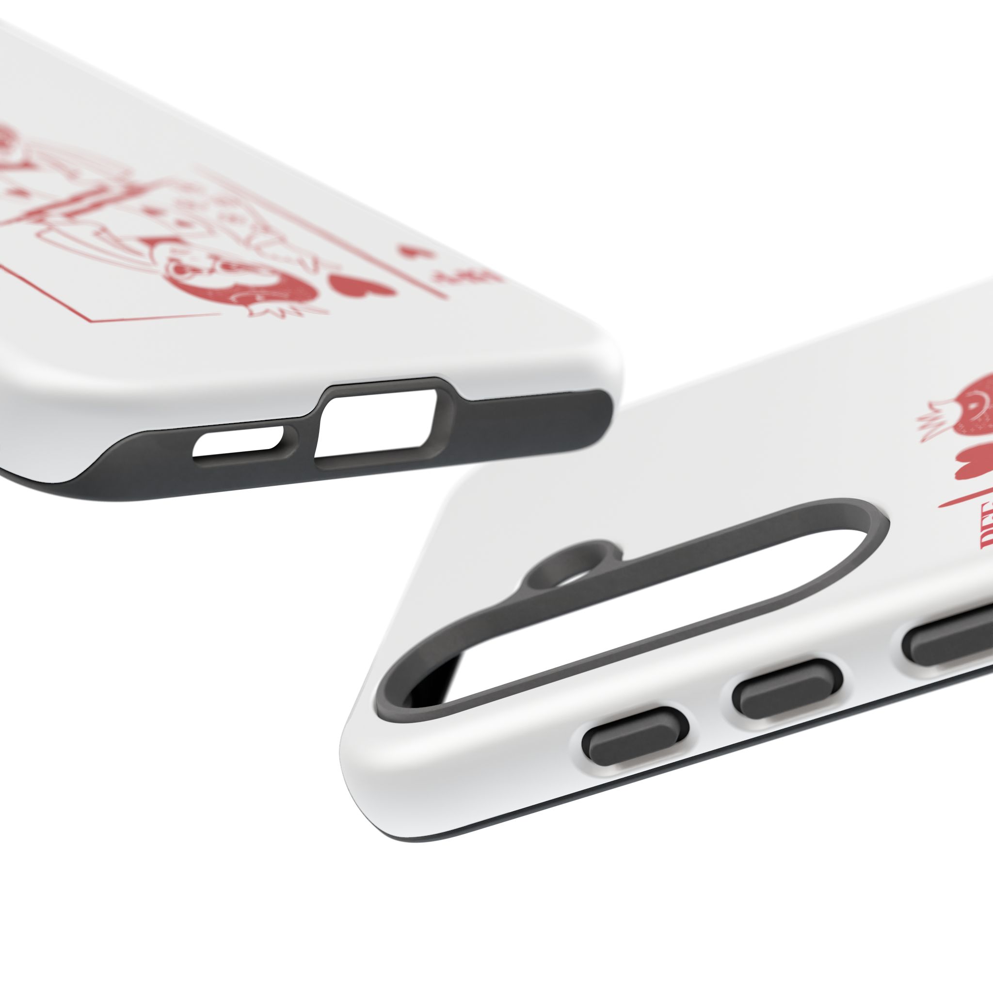 Queen of Hearts Playing Card Phone Case — BFF Red Illustration – Image 153