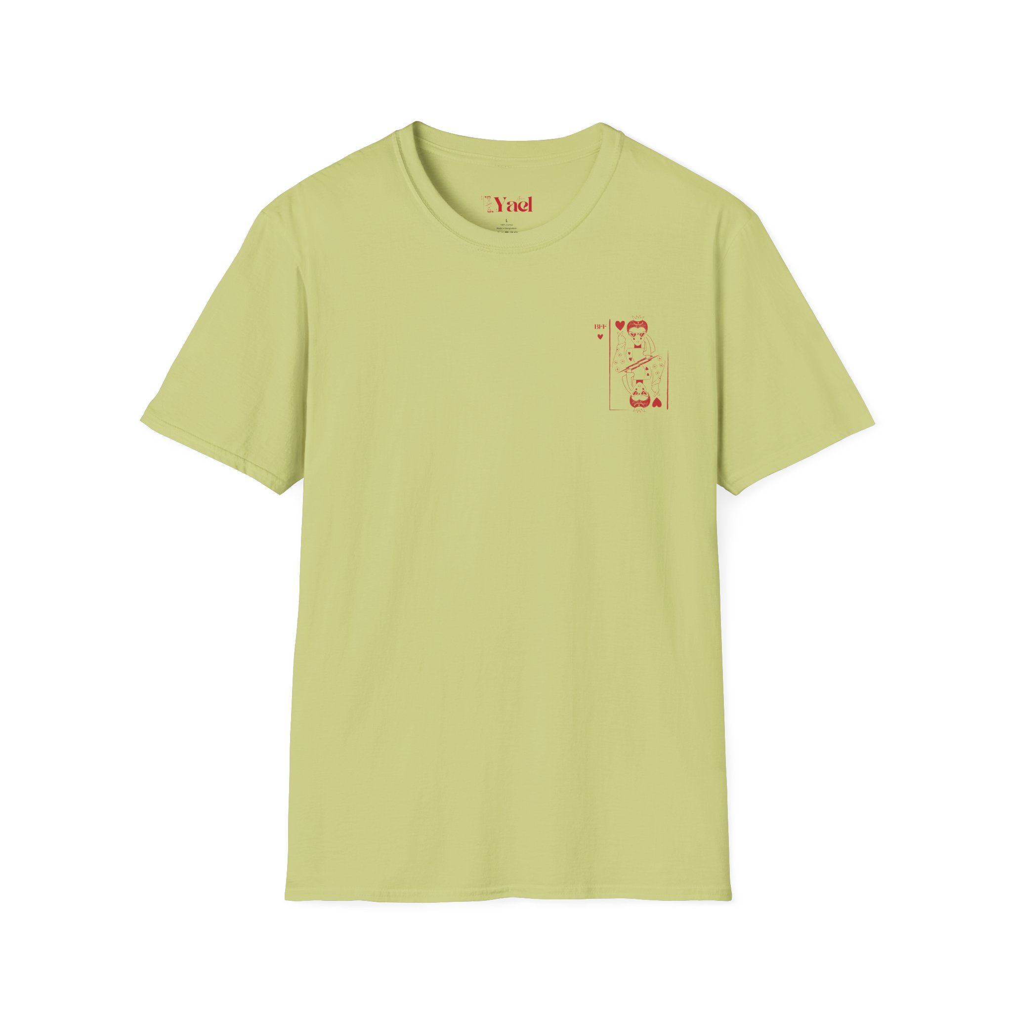 Queen of Hearts Playing Card T‑Shirt — Red Vintage Card Graphic – Image 44