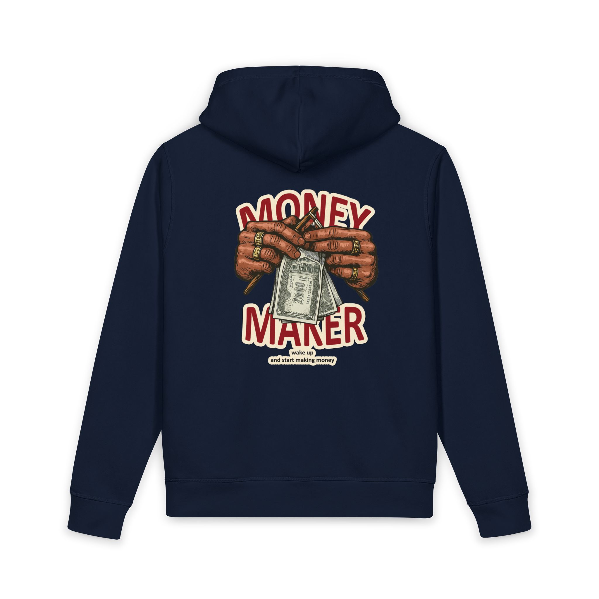 Money Maker Hoodie — Graphic Cash Hands Streetwear Pullover – Image 11