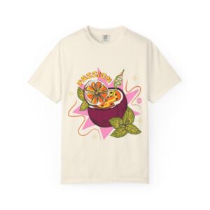 Passionfruit Bowl T-Shirt — Vibrant Tropical Fruit Graphic Tee
