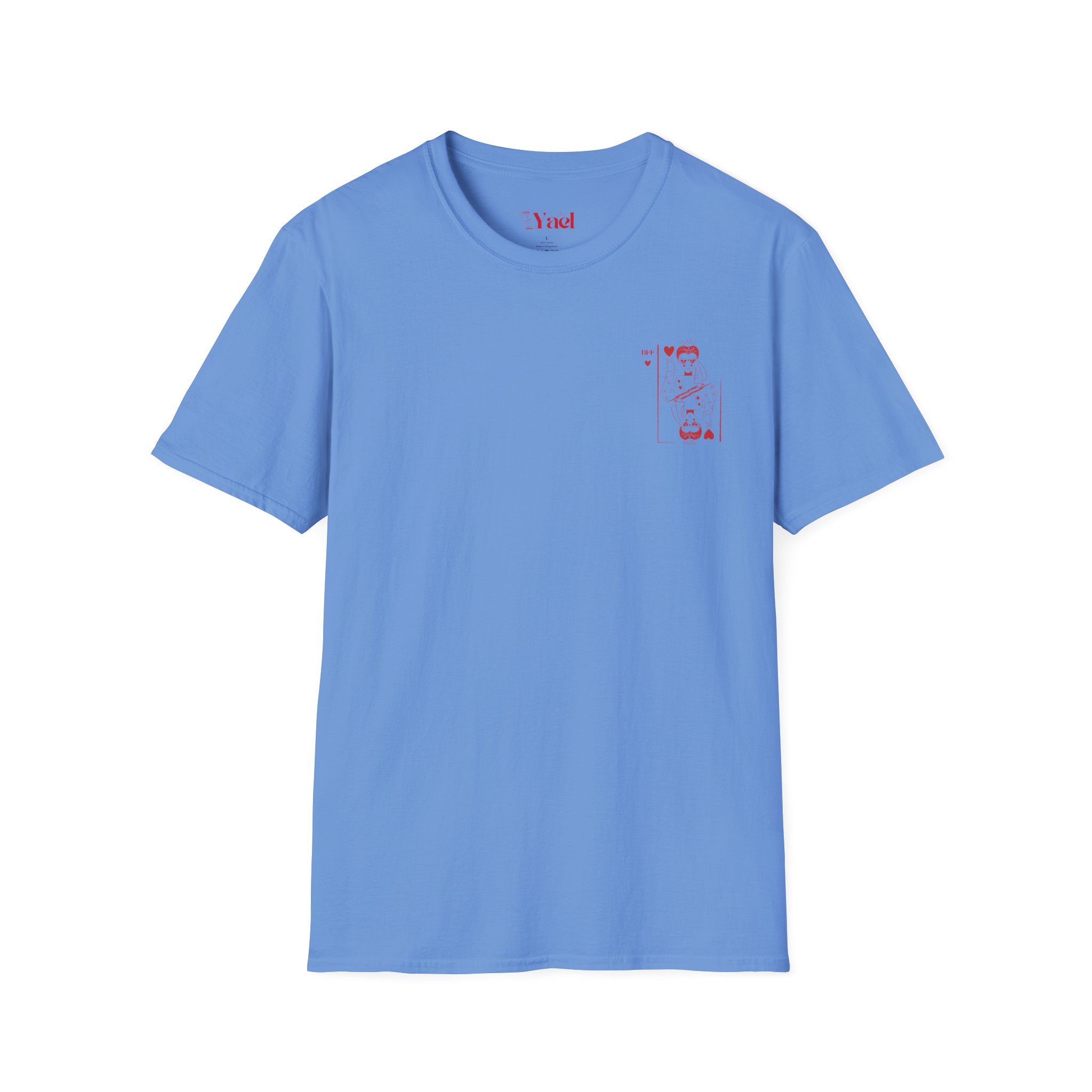 Queen of Hearts Playing Card T‑Shirt — Red Vintage Card Graphic – Image 54