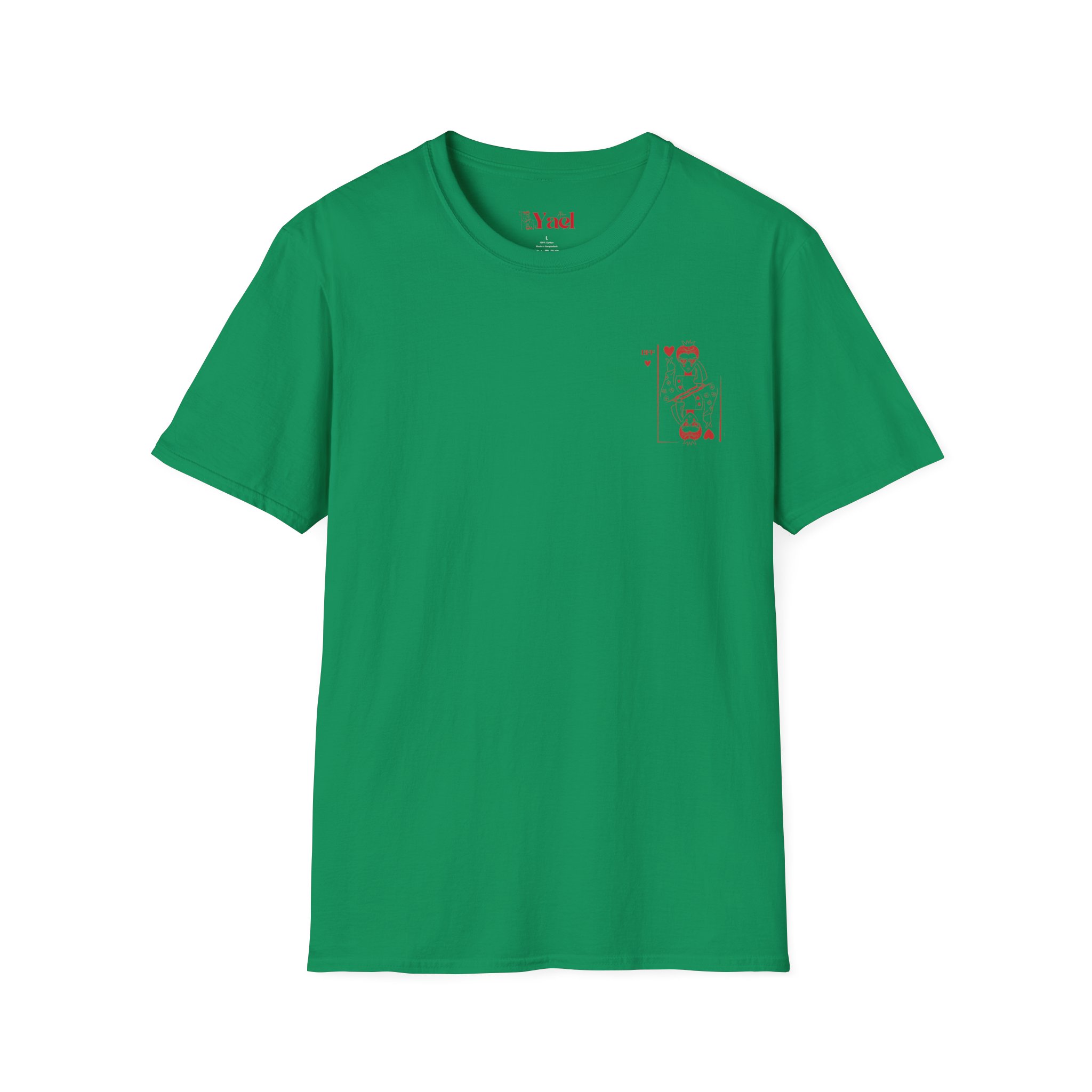 Queen of Hearts Playing Card T‑Shirt — Red Vintage Card Graphic – Image 42